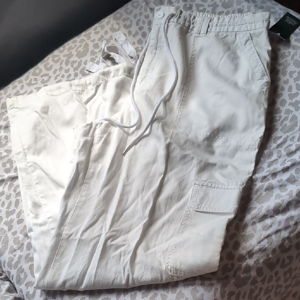 Wild Fable White Cargo Pants for Men